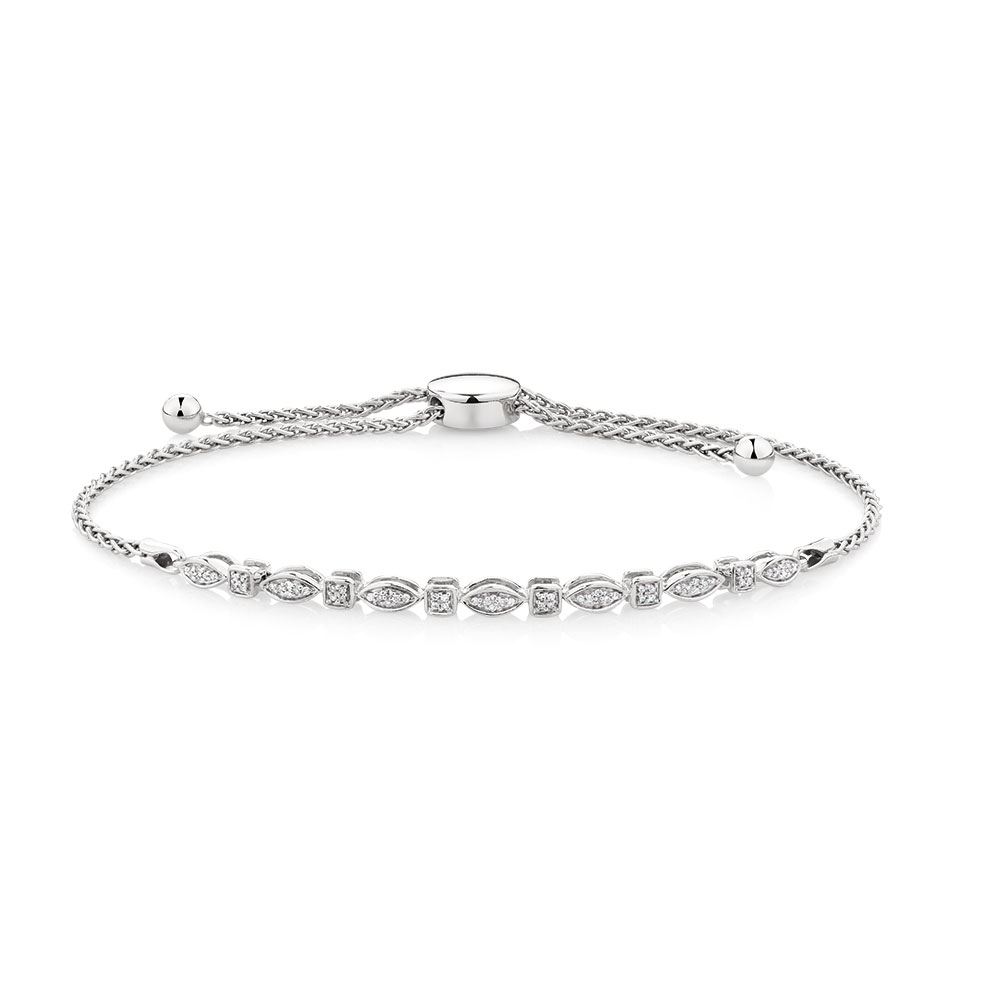 Diamond String Bracelet Diamond String Bracelet