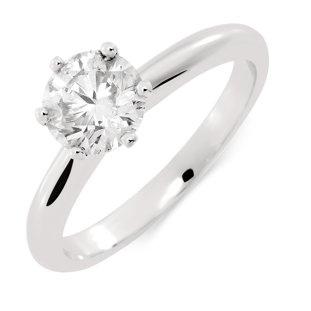certified solitaire engagement ring with a 1 carat tw certified solitaire engagement ring with a 1 carat tw