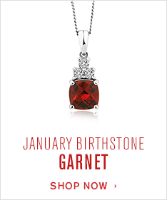 shop January Birthstone: Garnet