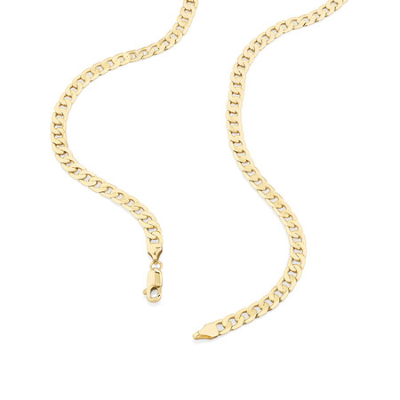55cm (22") Curb Chain in 10kt Yellow Gold 55cm (22") Curb Chain in 10kt Yellow Gold