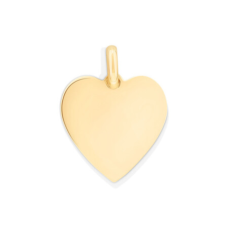Small Heart Pendant in 10ct Yellow Gold Small Heart Pendant in 10ct Yellow Gold