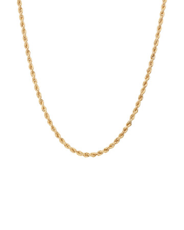 55cm (22") Rope Chain in 10kt Yellow Gold 55cm (22") Rope Chain in 10kt Yellow Gold