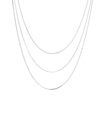 45cm (18") 1.2mm Width Multi Snake Chain in Sterling Silver 45cm (18") 1.2mm Width Multi Snake Chain in Sterling Silver