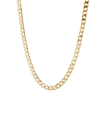 60cm (24") 6.5mm-7mm Width Solid Curb Chain in 10kt Yellow Gold 60cm (24") 6.5mm-7mm Width Solid Curb Chain in 10kt Yellow Gold