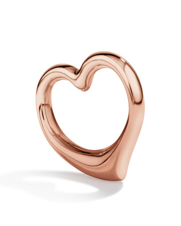 Heart Pendant in 10kt Rose Gold Heart Pendant in 10kt Rose Gold