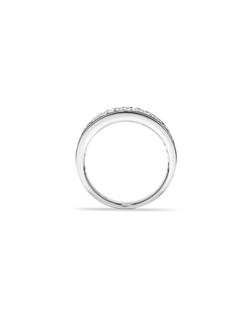 Men's Pave Ring with 0.87 Carat TW of Diamonds in 10kt White Gold Men's Pave Ring with 0.87 Carat TW of Diamonds in 10kt White Gold