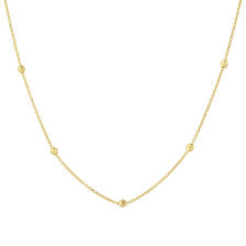 45cm (18") Adjustable Bead Necklace in 10kt Yellow Gold