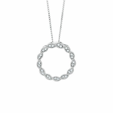 Pendant with 0.10 Carat TW of Diamonds in 10kt White Gold