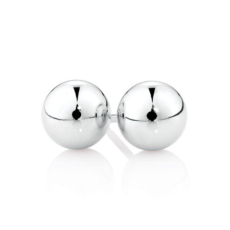 5mm Ball Stud Earrings in Sterling Silver 5mm Ball Stud Earrings in Sterling Silver