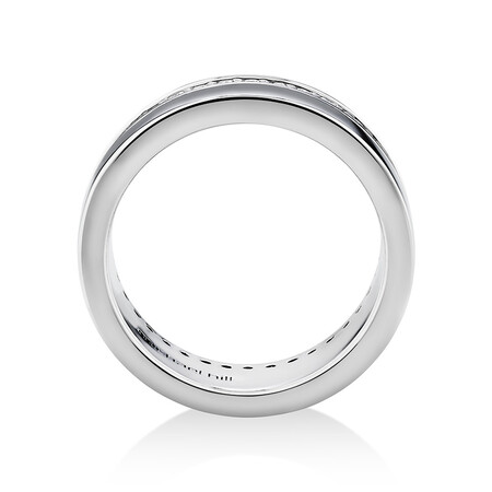 Ring with Cubic Zirconia in Sterling Silver Ring with Cubic Zirconia in Sterling Silver