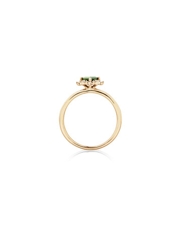 Ring with Diamonds in 10kt Yellow Gold Ring with Diamonds in 10kt Yellow Gold