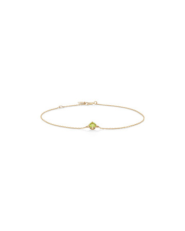 19cm (7.5") Bracelet with Peridot in 10kt Yellow Gold 19cm (7.5") Bracelet with Peridot in 10kt Yellow Gold