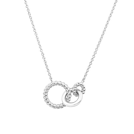 45cm (18") Triple Pendant Necklace in Sterling Silver 45cm (18") Triple Pendant Necklace in Sterling Silver
