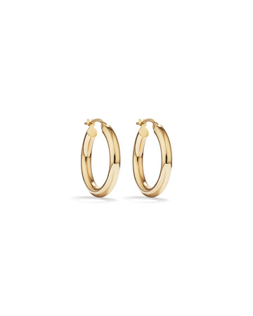 15mm Hoop Earrings in 10ct Yellow Gold 15mm Hoop Earrings in 10ct Yellow Gold