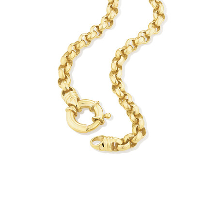 45cm (18") Solid Belcher Chain in 10kt Yellow Gold 45cm (18") Solid Belcher Chain in 10kt Yellow Gold