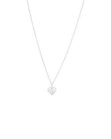 Mother & Child Pendant with Cubic Zirconia in Sterling Silver Mother & Child Pendant with Cubic Zirconia in Sterling Silver