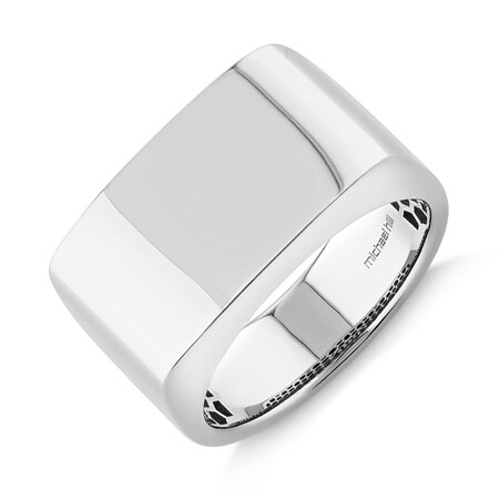 Men’s Signet Ring in Sterling Silver Men’s Signet Ring in Sterling Silver