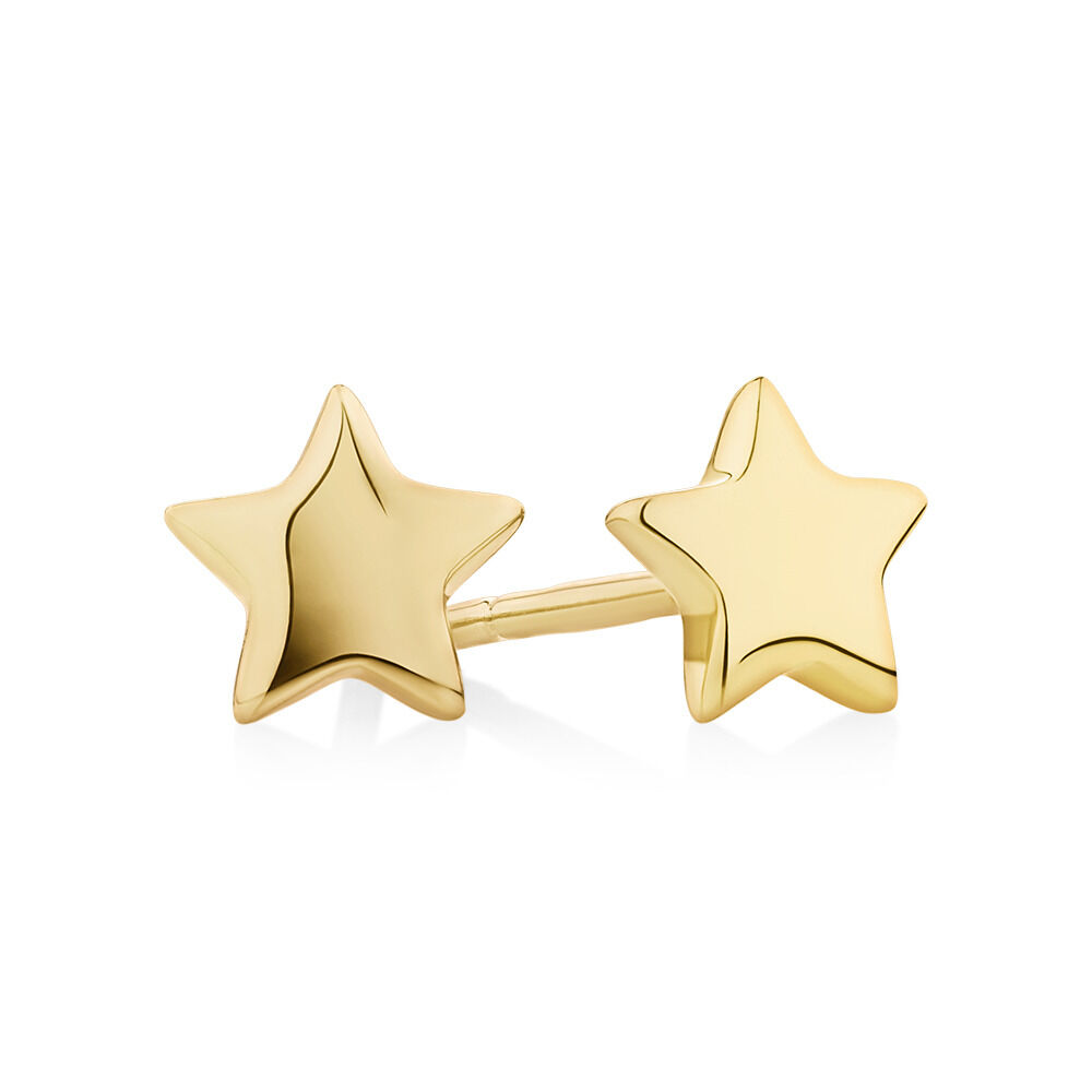 Star earrings studs shop