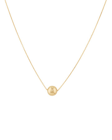 45cm (18") 8mm Ball Necklace in 10ct Yellow Gold 45cm (18") 8mm Ball Necklace in 10ct Yellow Gold