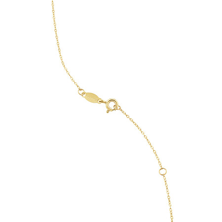 Halo Pendant with Ruby & 0.14 Carat TW of Diamonds in 10kt Yellow Gold Halo Pendant with Ruby & 0.14 Carat TW of Diamonds in 10kt Yellow Gold