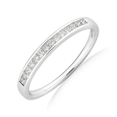 Evermore Wedding Band with 0.25 Carat TW of Diamonds in 14ct White Gold Evermore Wedding Band with 0.25 Carat TW of Diamonds in 14ct White Gold