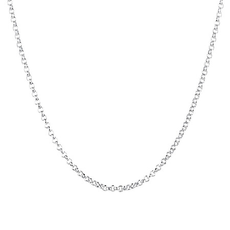 40cm (16") Belcher Chain in Sterling Silver 40cm (16") Belcher Chain in Sterling Silver