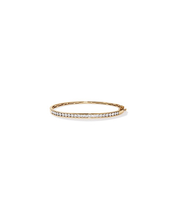 Bangle with 2 Carat TW Of Diamonds in 10ct Yellow Gold Bangle with 2 Carat TW Of Diamonds in 10ct Yellow Gold