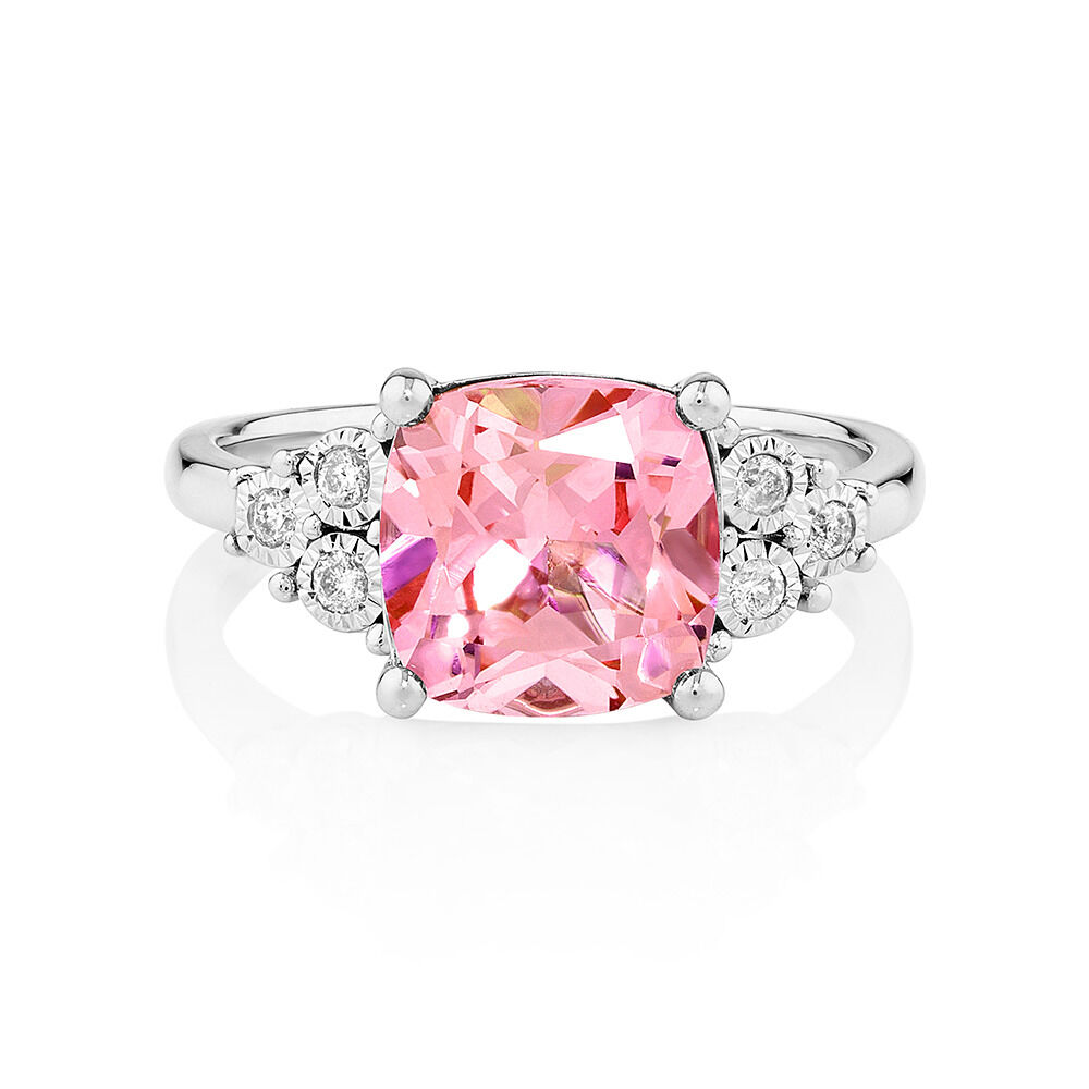 Michael hill peach sapphire ring outlet