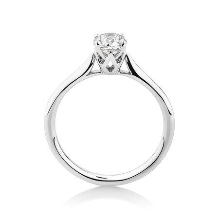 Southern Star Solitaire Engagement Ring with a 0.70 Carat TW Diamond in 14ct White Gold Southern Star Solitaire Engagement Ring with a 0.70 Carat TW Diamond in 14ct White Gold