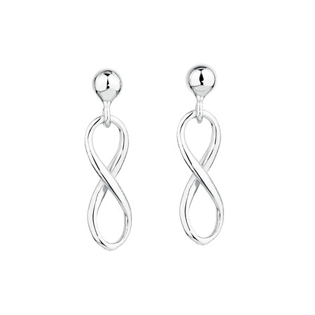 Drop Earrings in Sterling Silver Drop Earrings in Sterling Silver