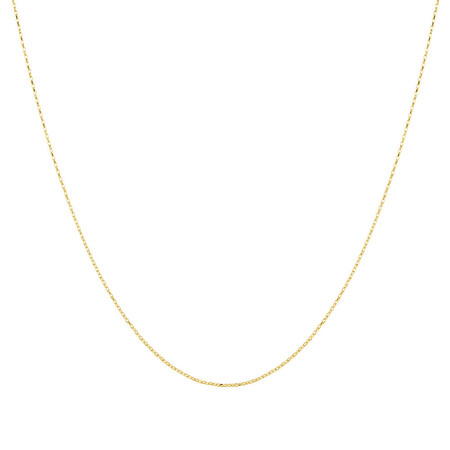 60cm (24") Belcher Chain in 10ct Yellow Gold 60cm (24") Belcher Chain in 10ct Yellow Gold