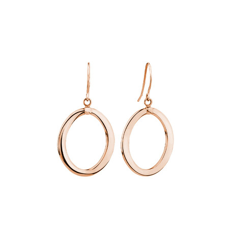 Drop Earrings in 10ct Rose Gold Drop Earrings in 10ct Rose Gold
