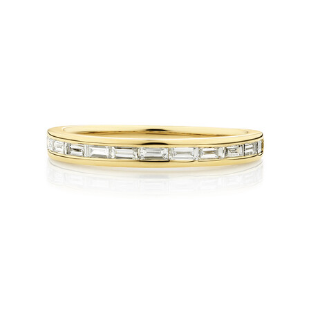Evermore Wedding Band with 0.34 Carat TW of Diamonds in 14ct Yellow Gold Evermore Wedding Band with 0.34 Carat TW of Diamonds in 14ct Yellow Gold