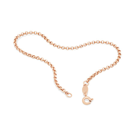 19cm (7.5") 2mm-2.5mm Width Belcher Bracelet in 10kt Rose Gold 19cm (7.5") 2mm-2.5mm Width Belcher Bracelet in 10kt Rose Gold