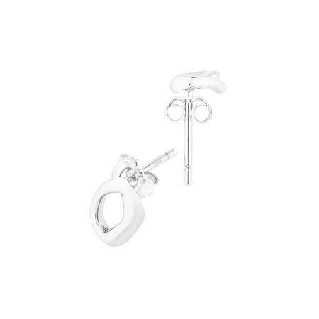 Mini Spirits Bay Stud Earrings in Sterling Silver Mini Spirits Bay Stud Earrings in Sterling Silver