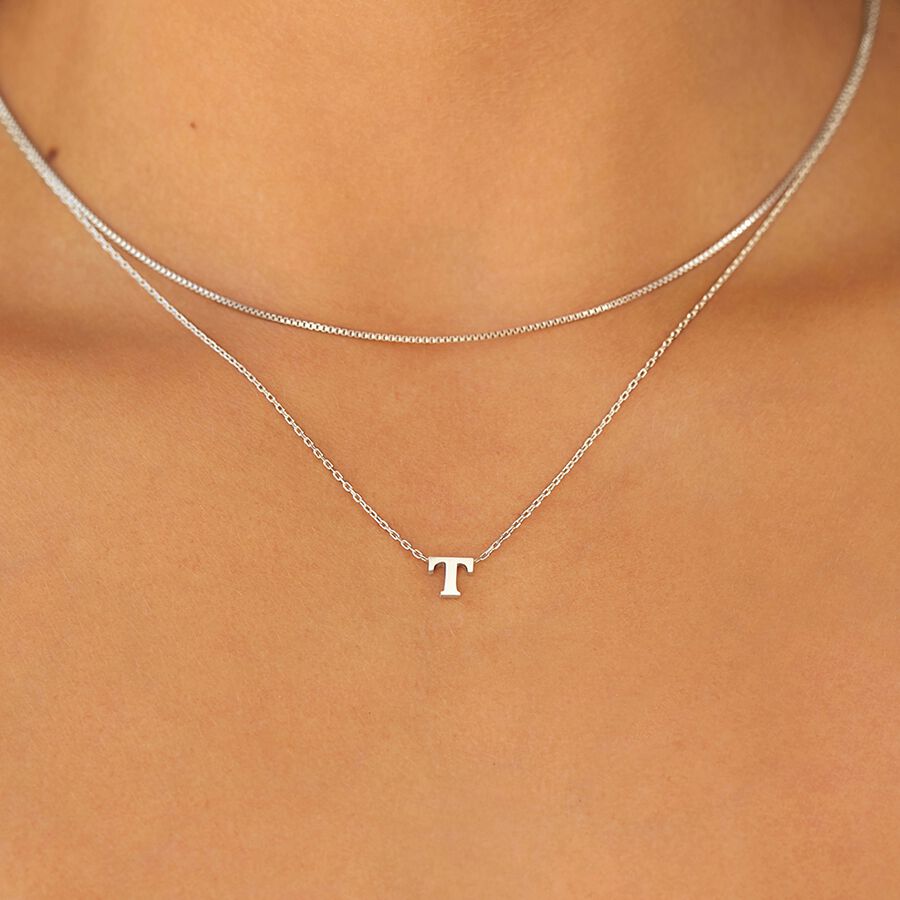 Letter t pendant