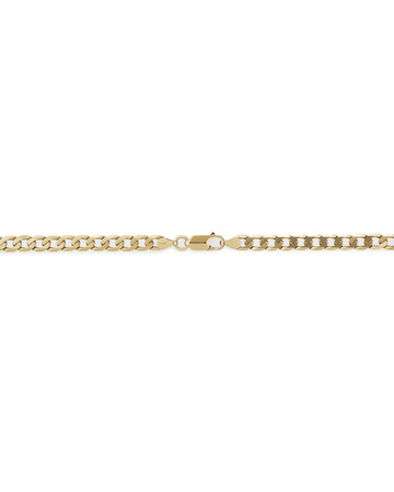 60cm (24") 5.5mm-6mm Width Curb Chain in 10kt Yellow Gold 60cm (24") 5.5mm-6mm Width Curb Chain in 10kt Yellow Gold