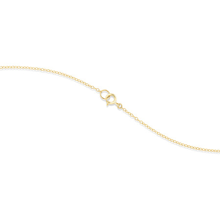 Necklace with 0.47 Carat TW of Diamonds in 10kt Yellow Gold Necklace with 0.47 Carat TW of Diamonds in 10kt Yellow Gold
