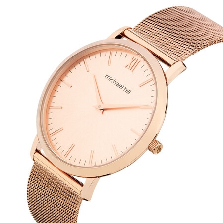 Ladies Mesh Bracelet Watch in Stainless Steel Ladies Mesh Bracelet Watch in Stainless Steel