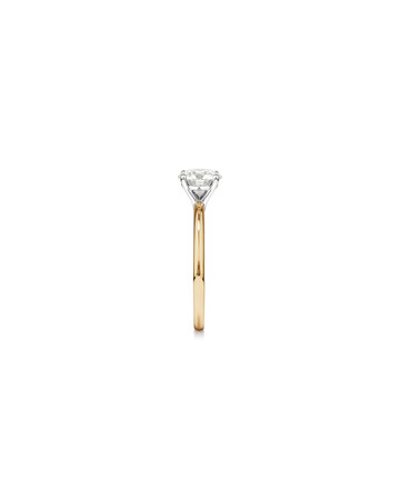 1.25 Carat Laboratory-Created Diamond Ring in 14kt Yellow & White Gold 1.25 Carat Laboratory-Created Diamond Ring in 14kt Yellow & White Gold