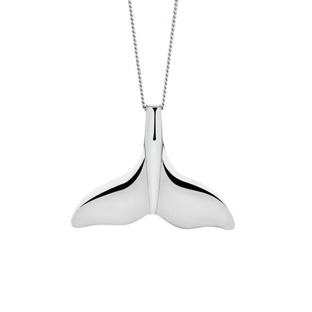 Whale's Tail Pendant in Sterling Silver Whale's Tail Pendant in Sterling Silver