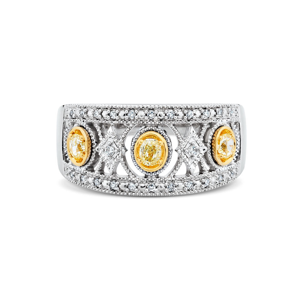 Yellow diamond ring michael hill outlet