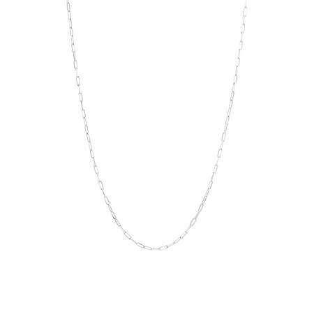 50cm Paperclip Chain in Sterling Silver 50cm Paperclip Chain in Sterling Silver