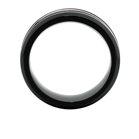 Ring in Black Titanium & 10kt Rose Gold Ring in Black Titanium & 10kt Rose Gold