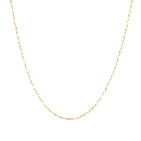 50cm (20") Belcher Chain in 10kt Yellow Gold 50cm (20") Belcher Chain in 10kt Yellow Gold
