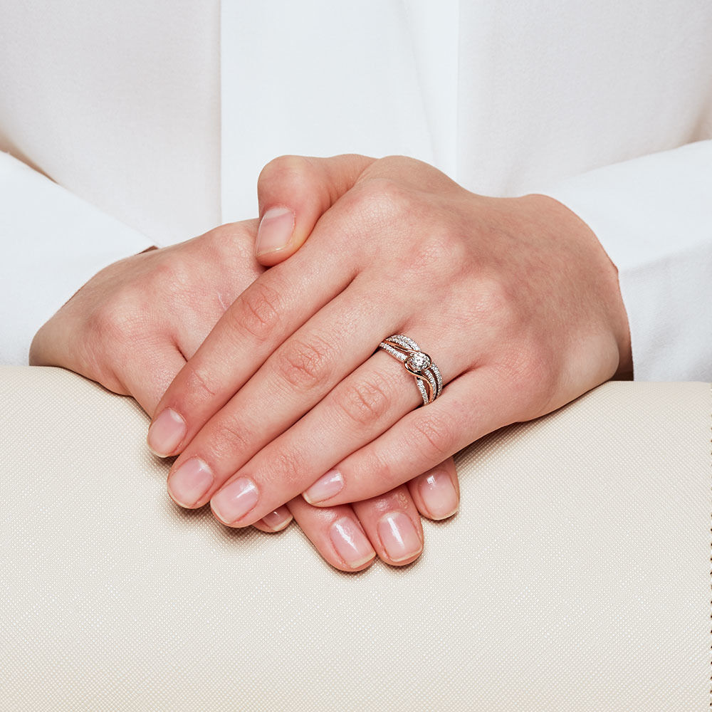 Twist Swirl Engagement Rings Michael Hill Nz