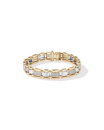 Bracelet with 1/2 Carat TW of Diamonds in 10kt Yellow Gold Bracelet with 1/2 Carat TW of Diamonds in 10kt Yellow Gold