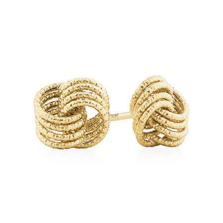 Stud Earrings in 10ct Yellow Gold Stud Earrings in 10ct Yellow Gold