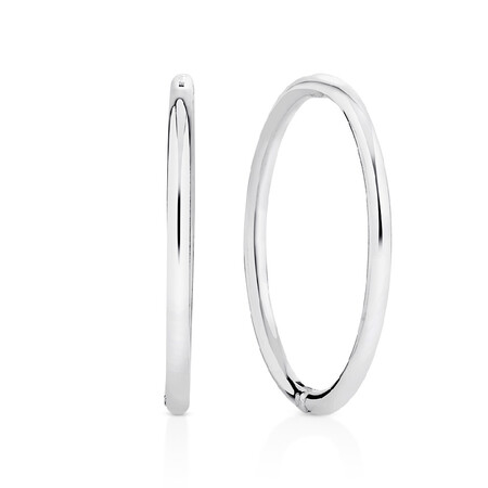 16mm Sleeper Earrings in Sterling Silver 16mm Sleeper Earrings in Sterling Silver