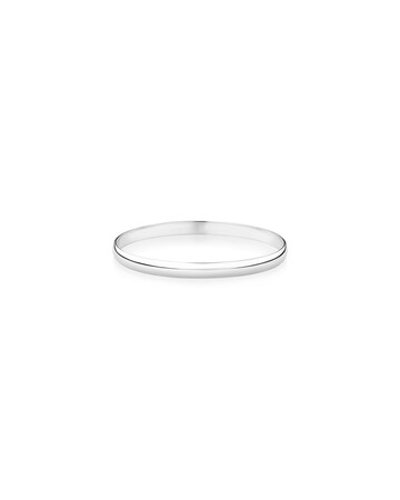 65mm Solid Bangle in Sterling Silver 65mm Solid Bangle in Sterling Silver